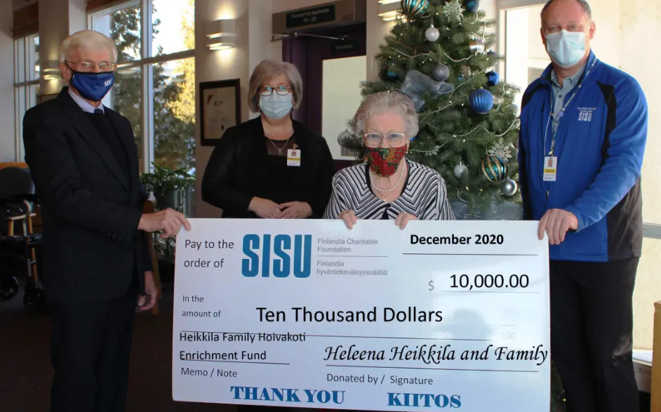 The Heikkila family gives back to a village that is home.